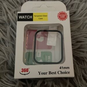 Classic Black and White Watchband Case